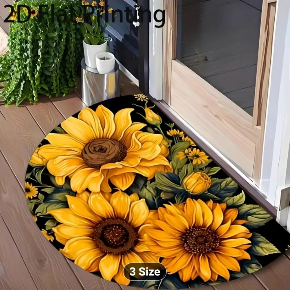New Sunflower Door Mat 24x16 1153-356